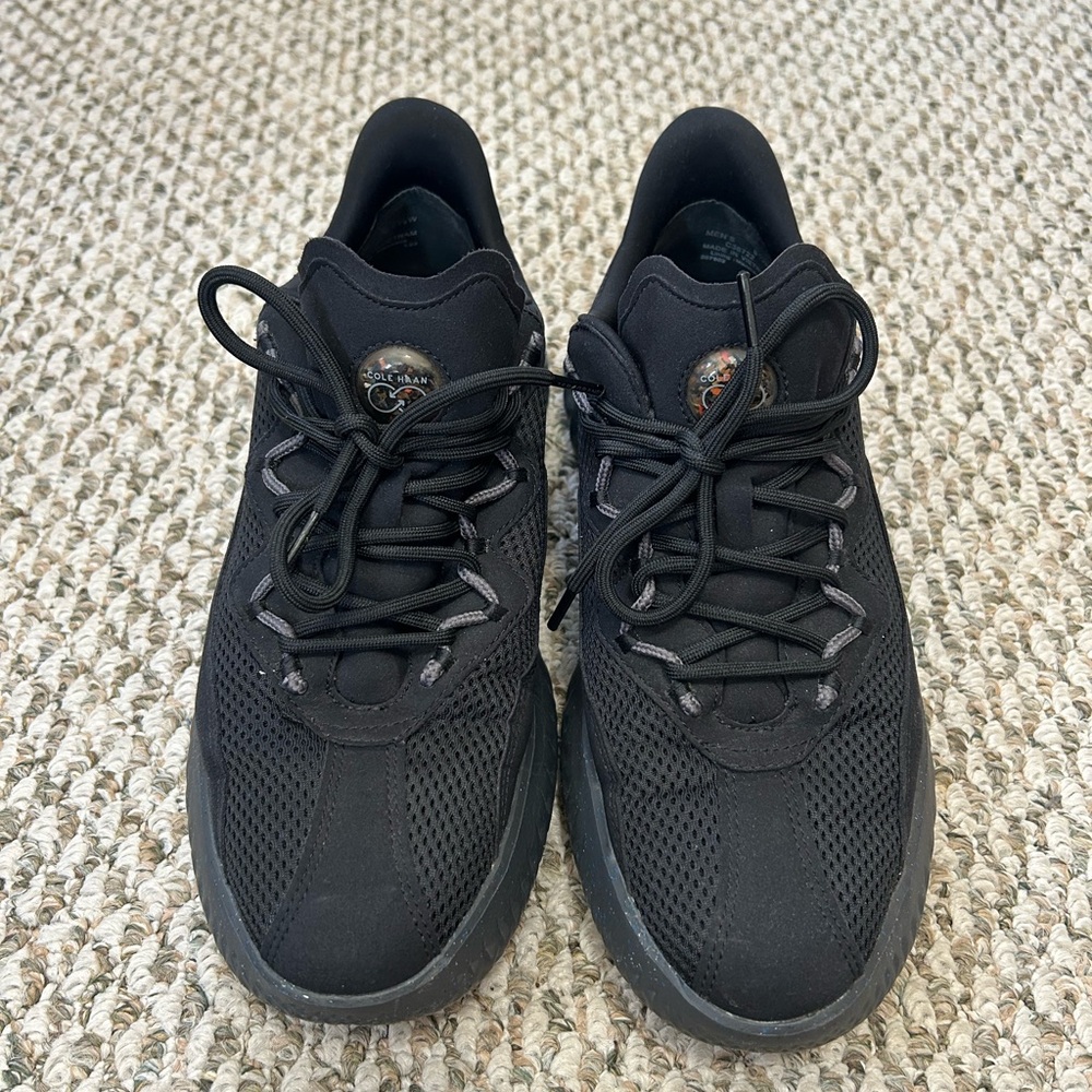 Cole Haan Men's Generation Zerogrand II SQL Black Athletic Shoes Size 8 1/2 Wide